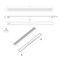 Alfi Brand 47" Stainless Steel Linear Shower Drain with Groove Holes ABLD47C-BSS - alternate 8